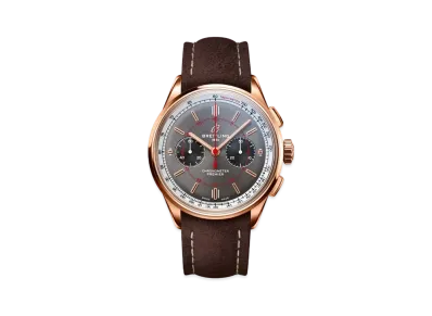 BREITLING PREMIER B01 CHRONOGRAPH 42 WHEELS AND WAVES "Anthracite"