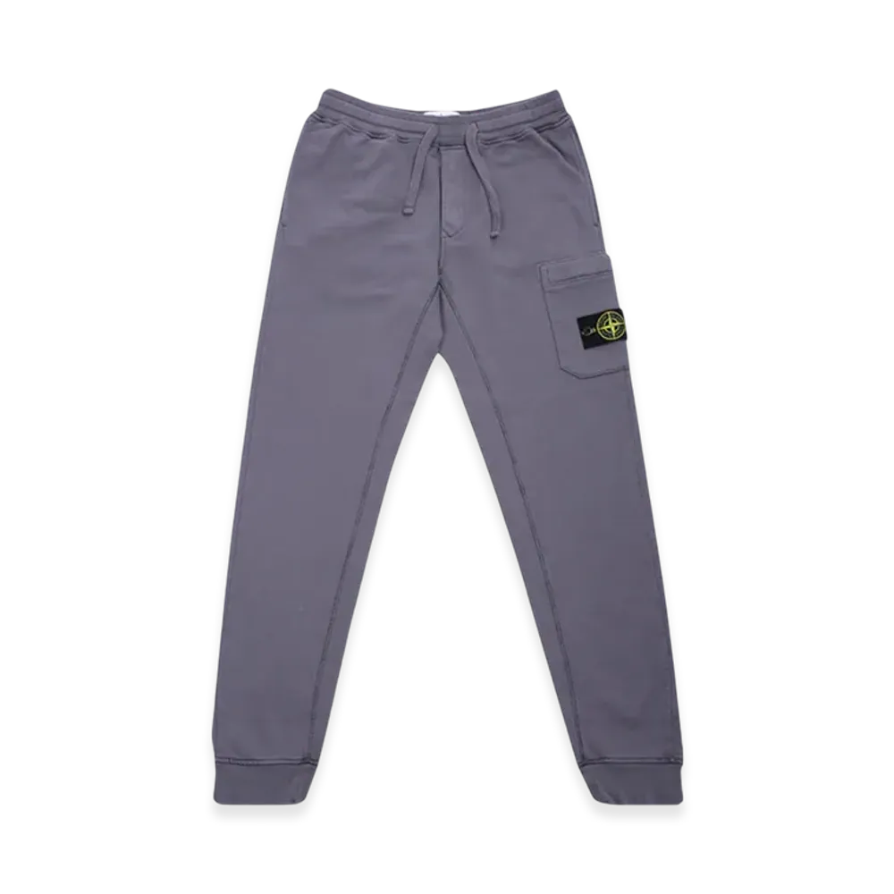 Stone Island 64551 Cotton Fleece Cargo Pants - 21SS "Pewter Grey"