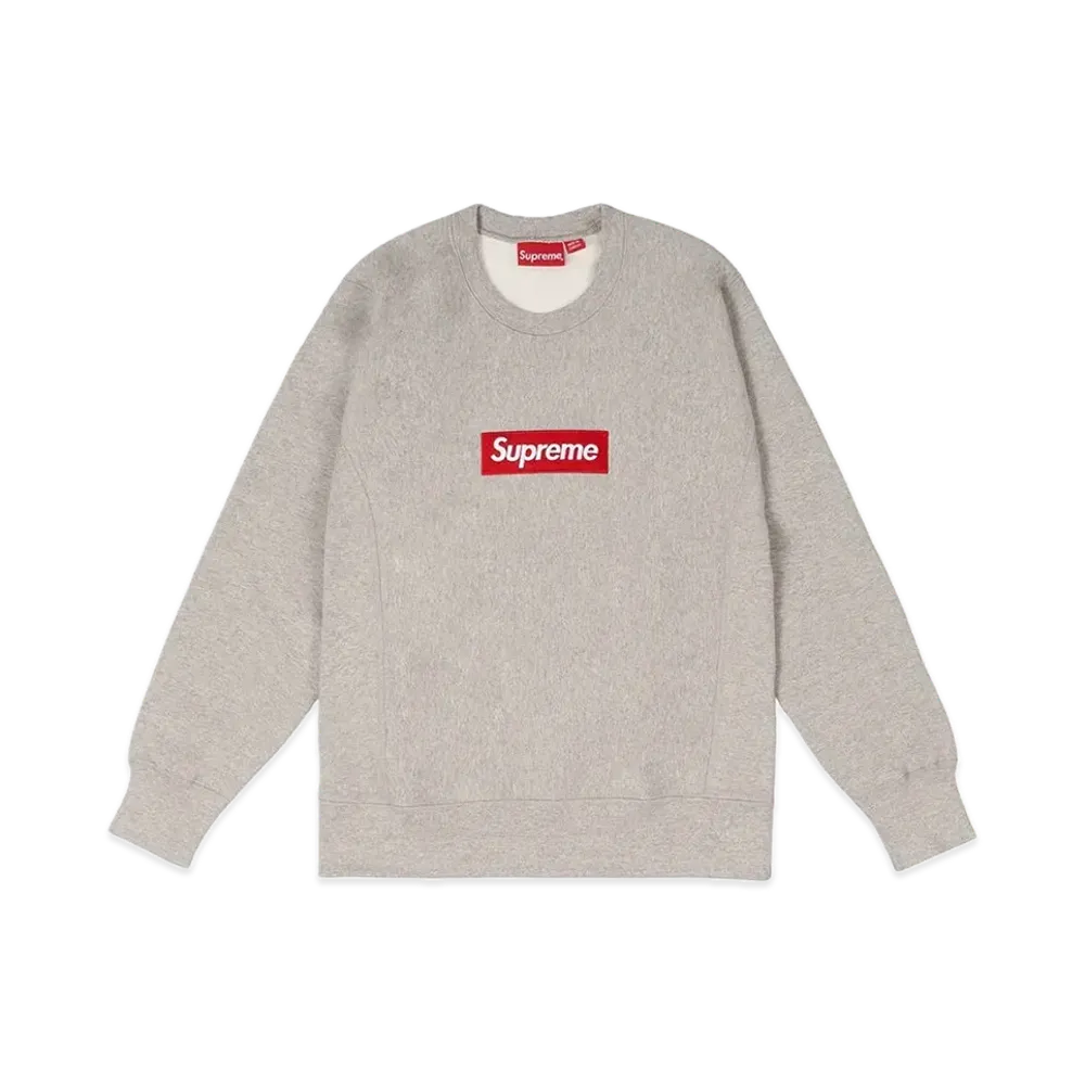 Supreme Box Logo Crewneck "Grey" (15FW)