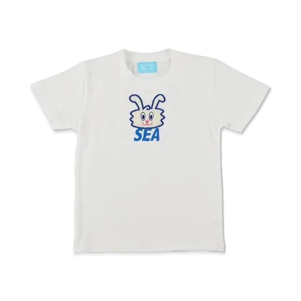 WIND AND SEA x Thunder Bunny Kids T-shirts "White"
