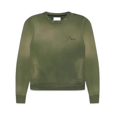 RHUDE Classic Crewneck "Sundry Olive"