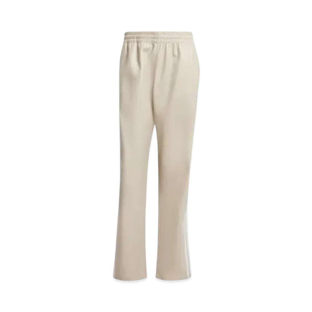 adidas Faux Leather Addicolor Three Stripes Firebird Tracksuit Pants "Wonder Beige"