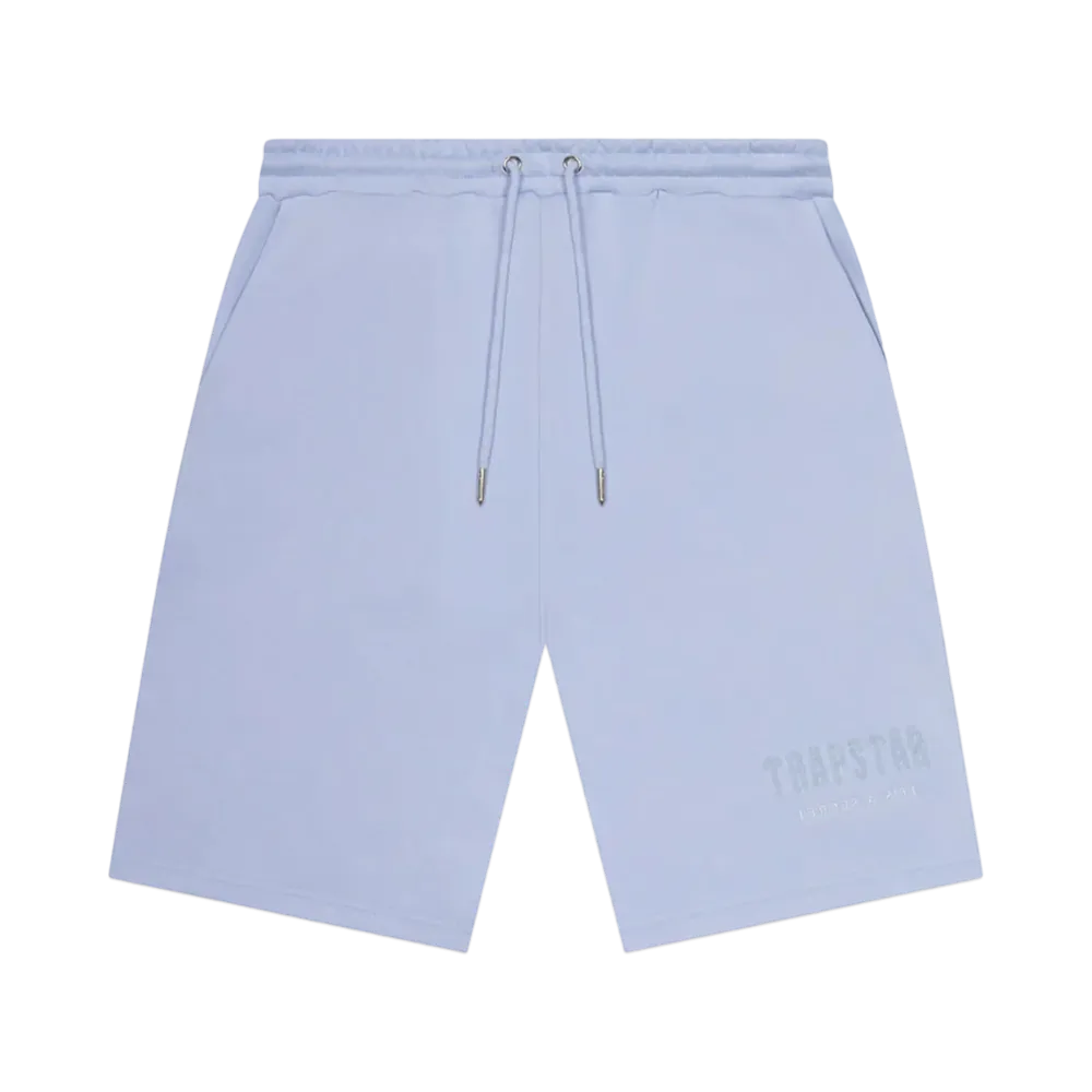 TRAPSTAR Decoded Chenille Shorts "Ice Blue"
