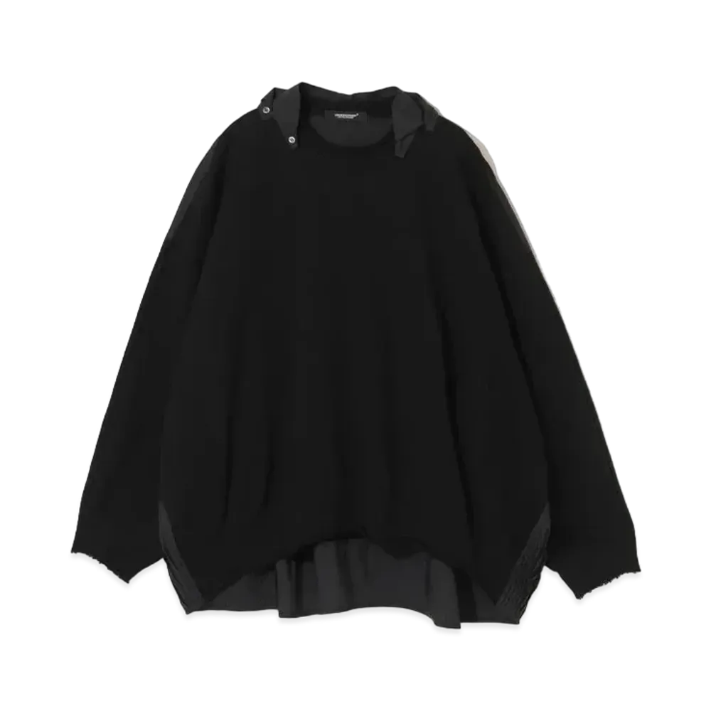 UNDERCOVER Cotton Sweatshirt Pullover "Black"