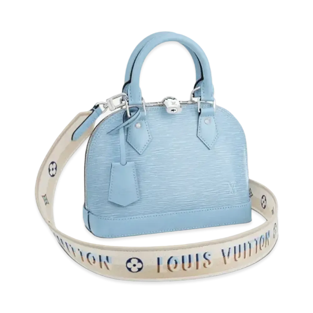 Louis Vuitton Alma BB Epi "Blue Nuage"