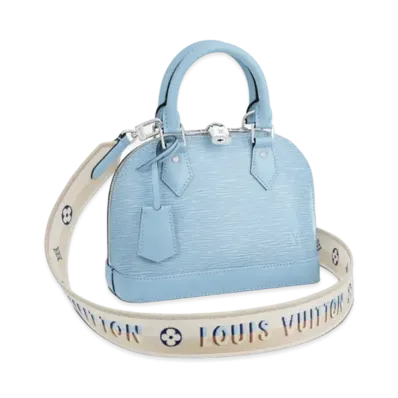 Louis Vuitton Alma BB Epi "Blue Nuage"