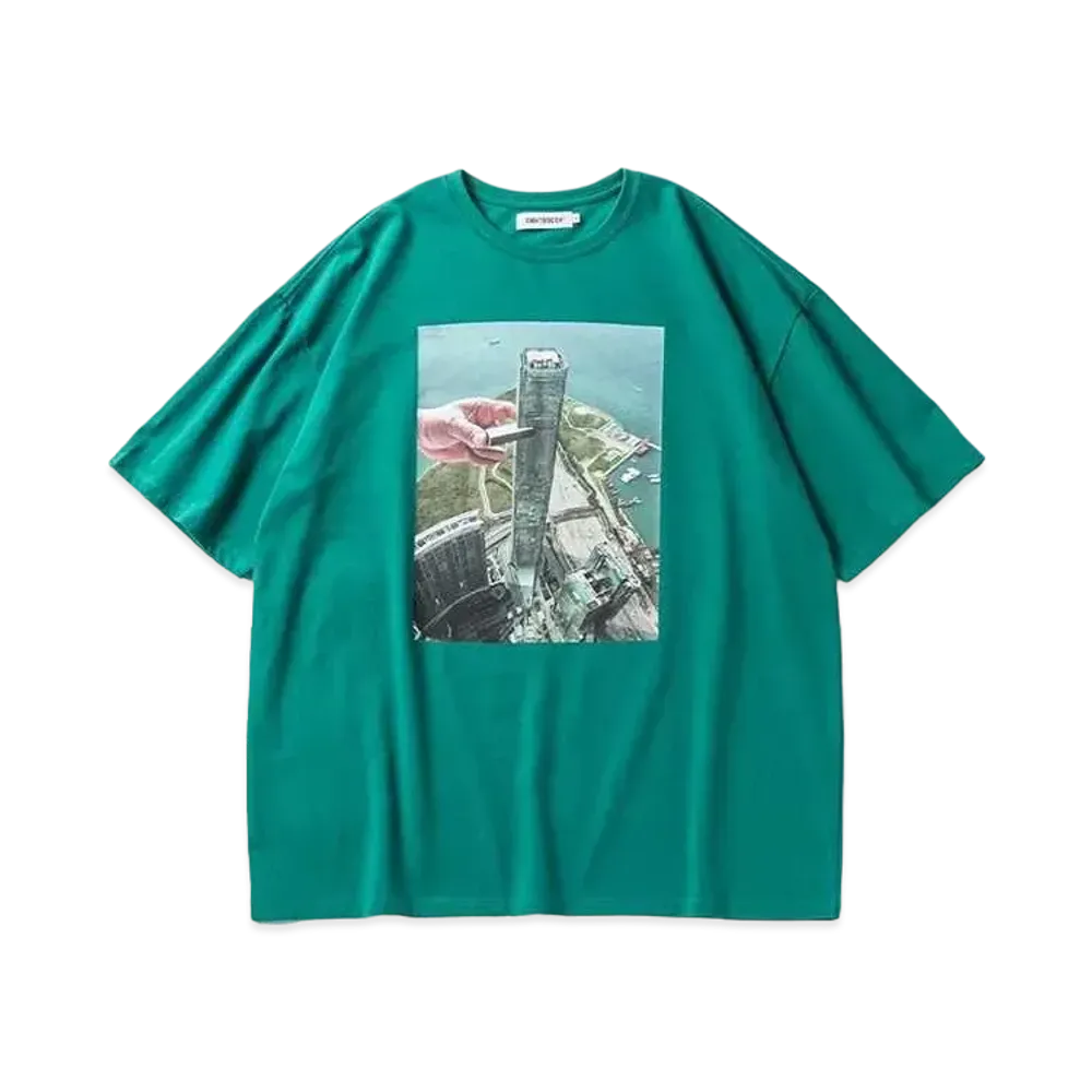 TIGHTBOOTH Jenga T-shirt "Green"