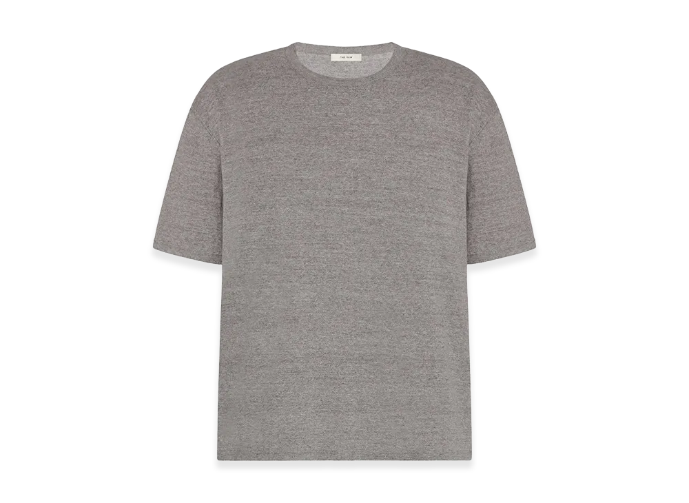 The Row Talas Cotton T-Shirt "Grey Melange"