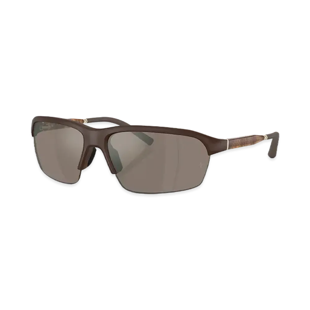 OLIVER PEOPLES R-6 "Semi Matte Umber"