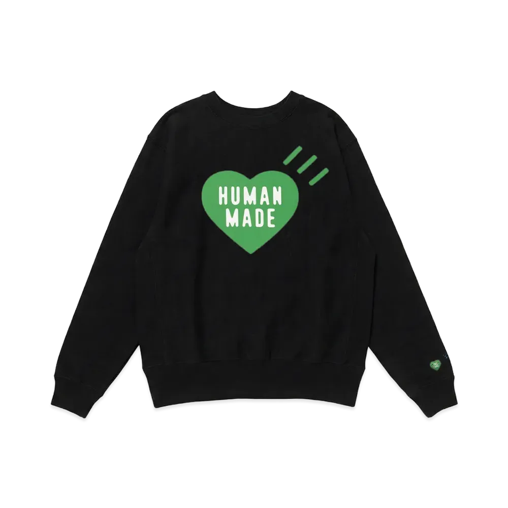 HUMAN MADE Stores Exclusive Heart Sweatshirt 1928 "Black"