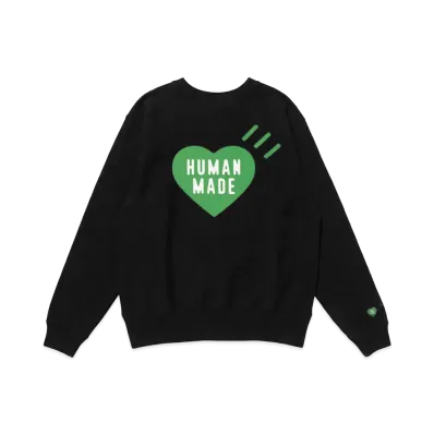 HUMAN MADE Stores Exclusive Heart Sweatshirt 1928 "Black"