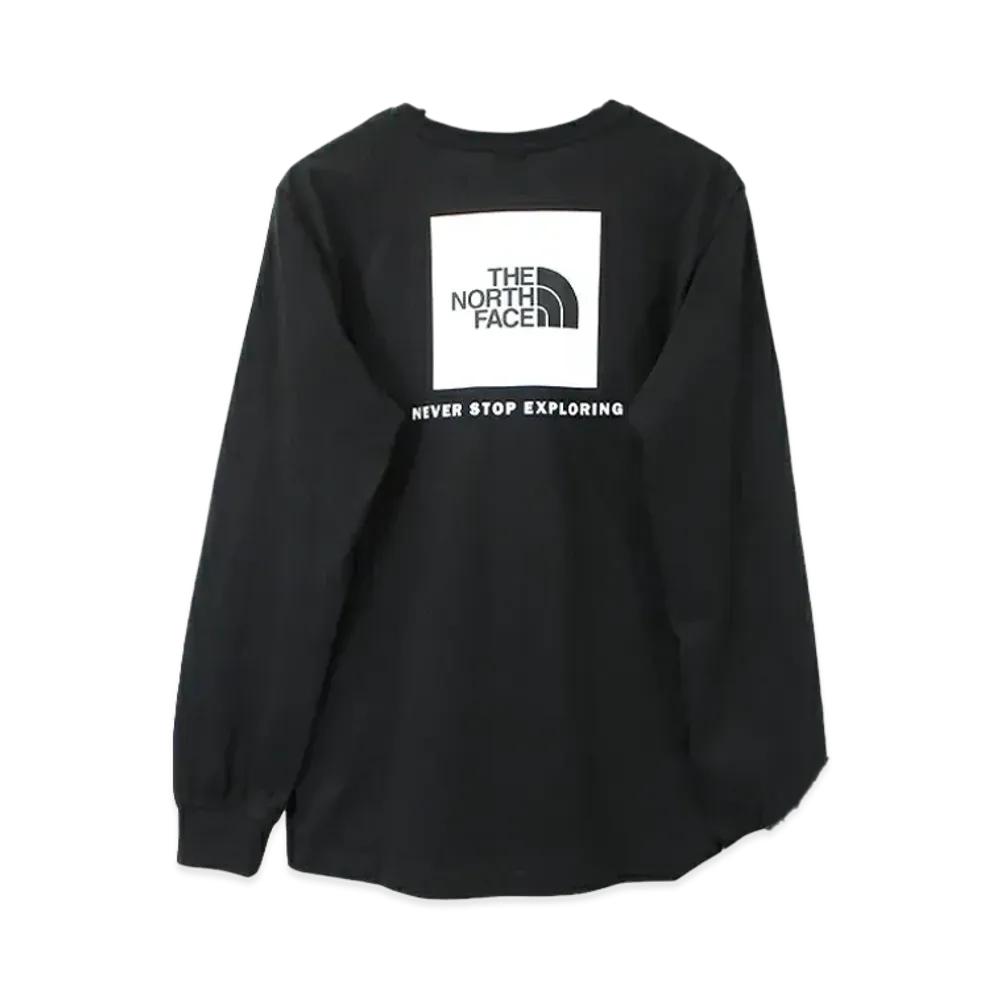 The North Face M L/S Redbox Tee "TNF Black"