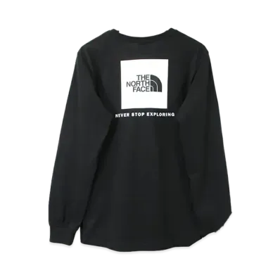 The North Face M L/S Redbox Tee "TNF Black"