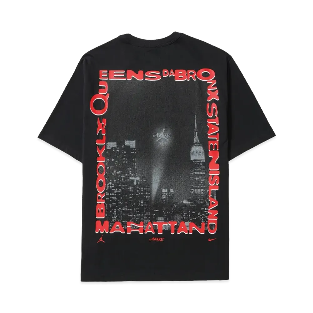 AWAKE NY x Jordan 5 Borough Tee "Black"