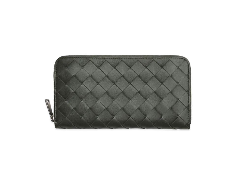 Bottega Veneta Zip Around Wallet "Camping"