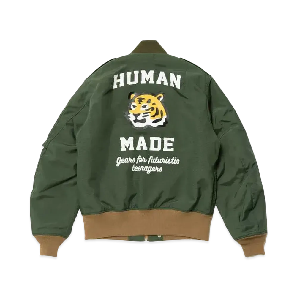 HUMAN MADE BOMBER JACKET "Khaki"