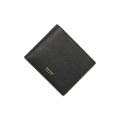 TOM FORD Bifold Wallet with Coin Pocket "Black"