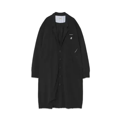 UNDERCOVER The Shepherd Japanese Paper Blend Polyester Knit Jacket "Black"