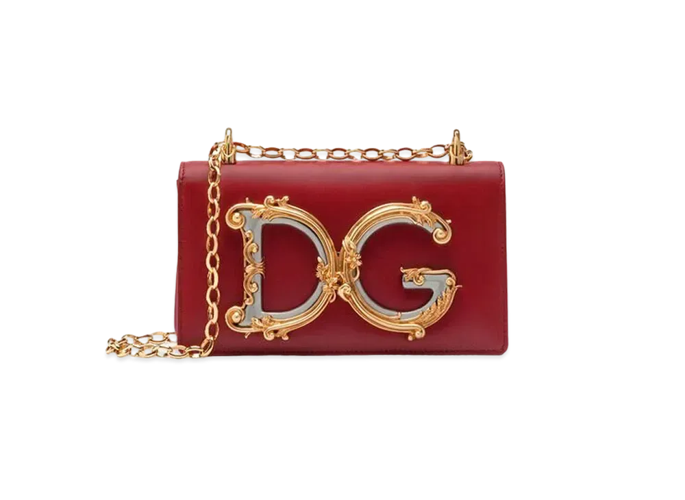 ドルチェ＆ガッバーナ DG ガールズ フォーンバッグ カーフスキン