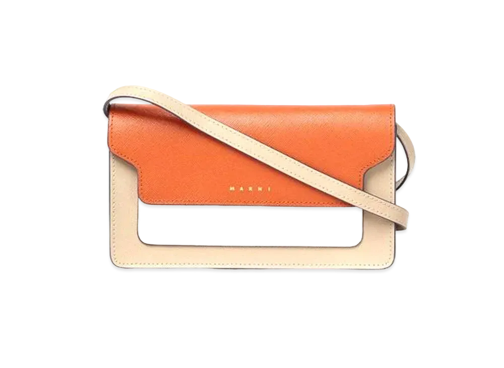 Marni Saffiano Leather Mobile Pouch