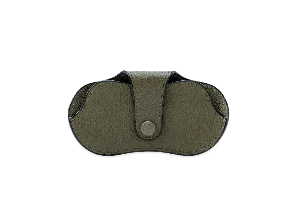 Valextra Glasses Case "Military Green"