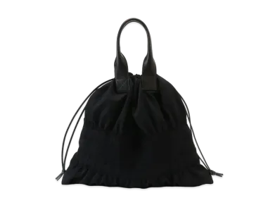 Yohji Yamamoto Y's SMOCK SHIRRING TOTE "Black"