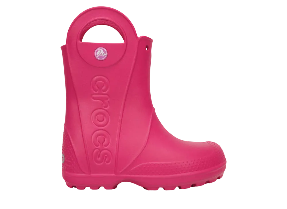 Crocs KIDS Handle It Rain Boot "Candy Pink"