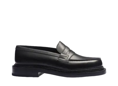 J.M.Weston Women's Triple Sole Loafer #170 D Box Calf "Black"12821011704F Triple Leather Sole