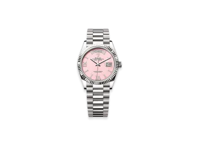 ROLEX Day-Date 36 White Gold "Pink"