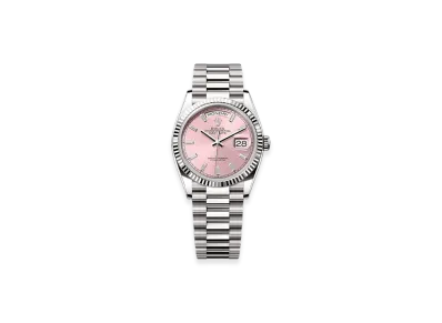 ROLEX Day-Date 36 White Gold "Pink"