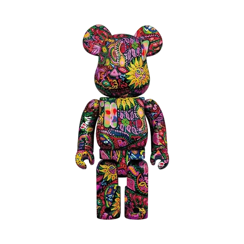 Bearbrick Psychedelic Paisley 1000%