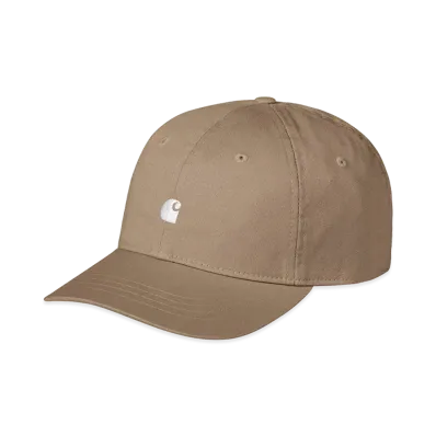 Carhartt WIP Madison Logo Cap "Leather/White"