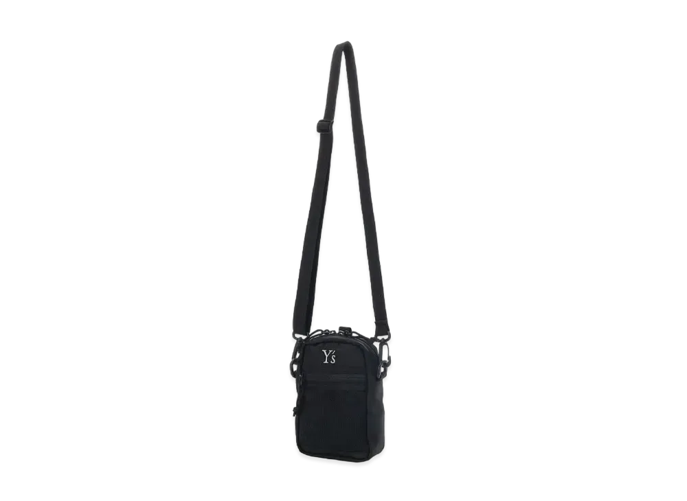 Yohji Yamamoto Y's NEW ERA SHOULDER POUCH "Black"