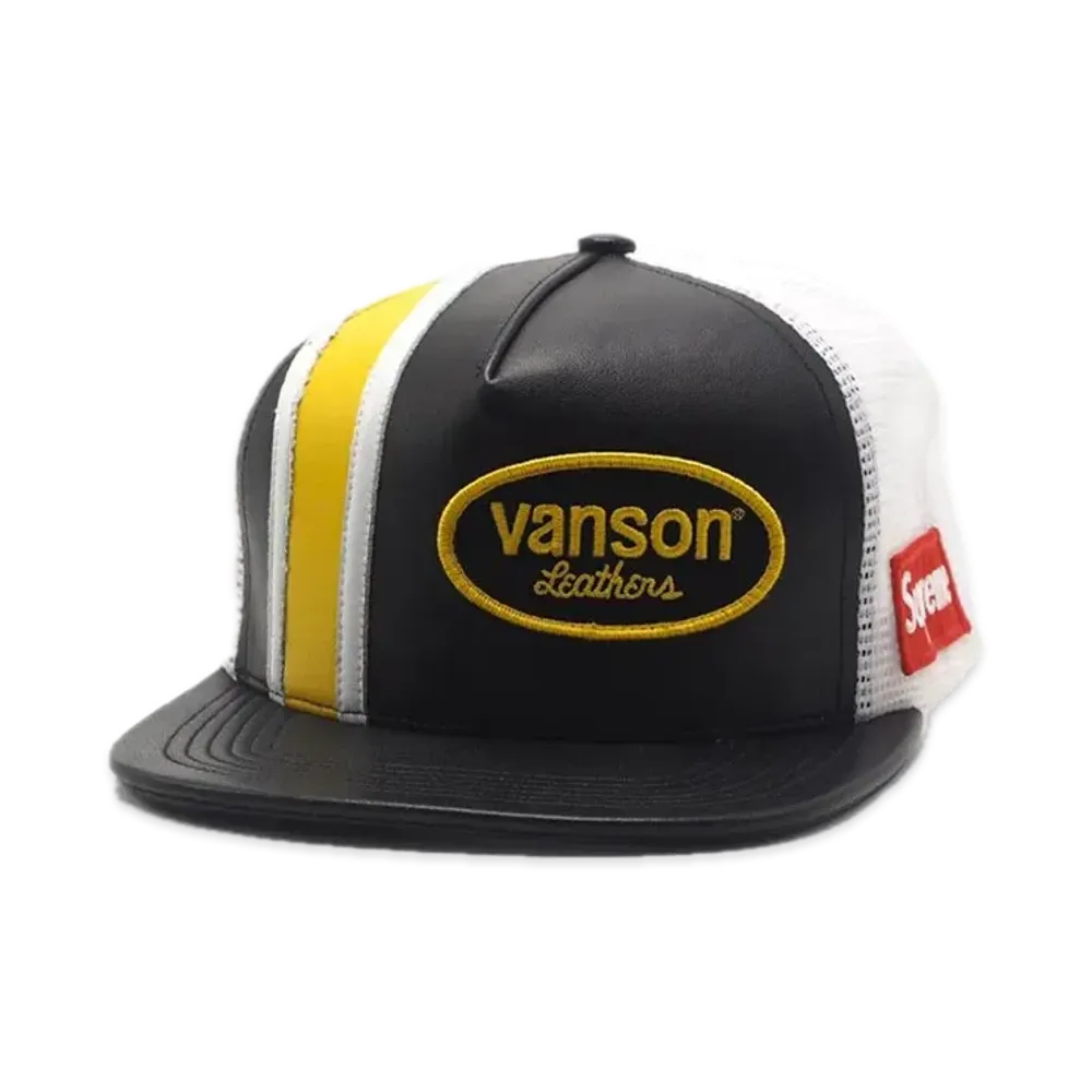 Supreme x Vanson Leathers Mesh Back 5-Panel "Black"