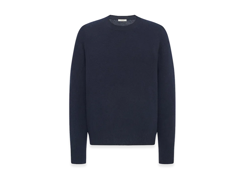 The Row Midnight Cashmere Auguste Sweater "Blue"