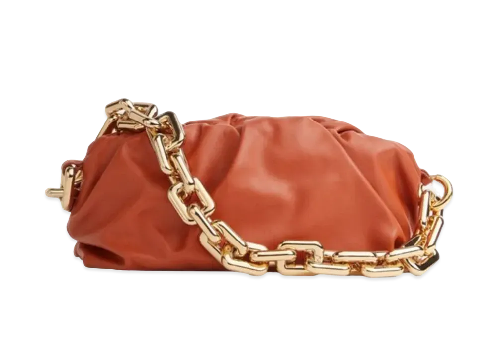 Bottega Veneta Chain Pouch "Maple"