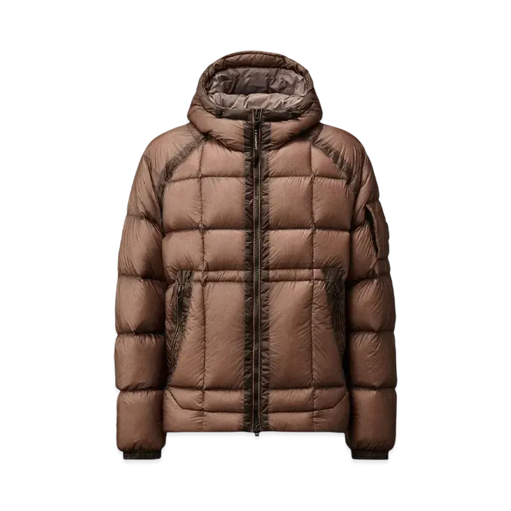 C.P Company D.D. Shell Hooded Medium Down Jacket "Purple Dove"