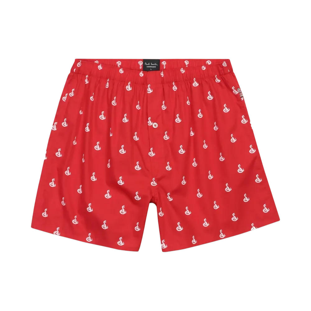 Paul Smith Year Of Snake Trunks "Red"