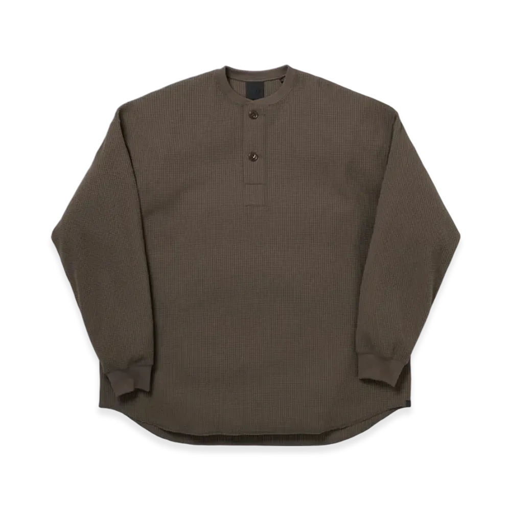 DAIWA PIER39 Tech Thermal Henley L/S "Brownkhaki"