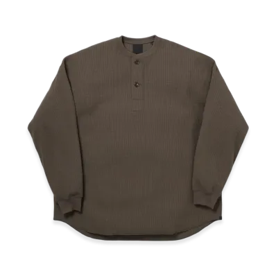 DAIWA PIER39 Tech Thermal Henley L/S "Brownkhaki"