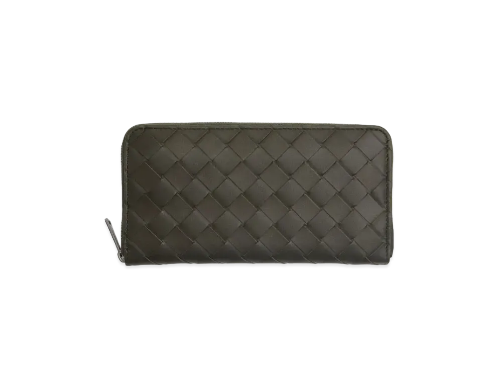 Bottega Veneta Zip Around Wallet "Camping"
