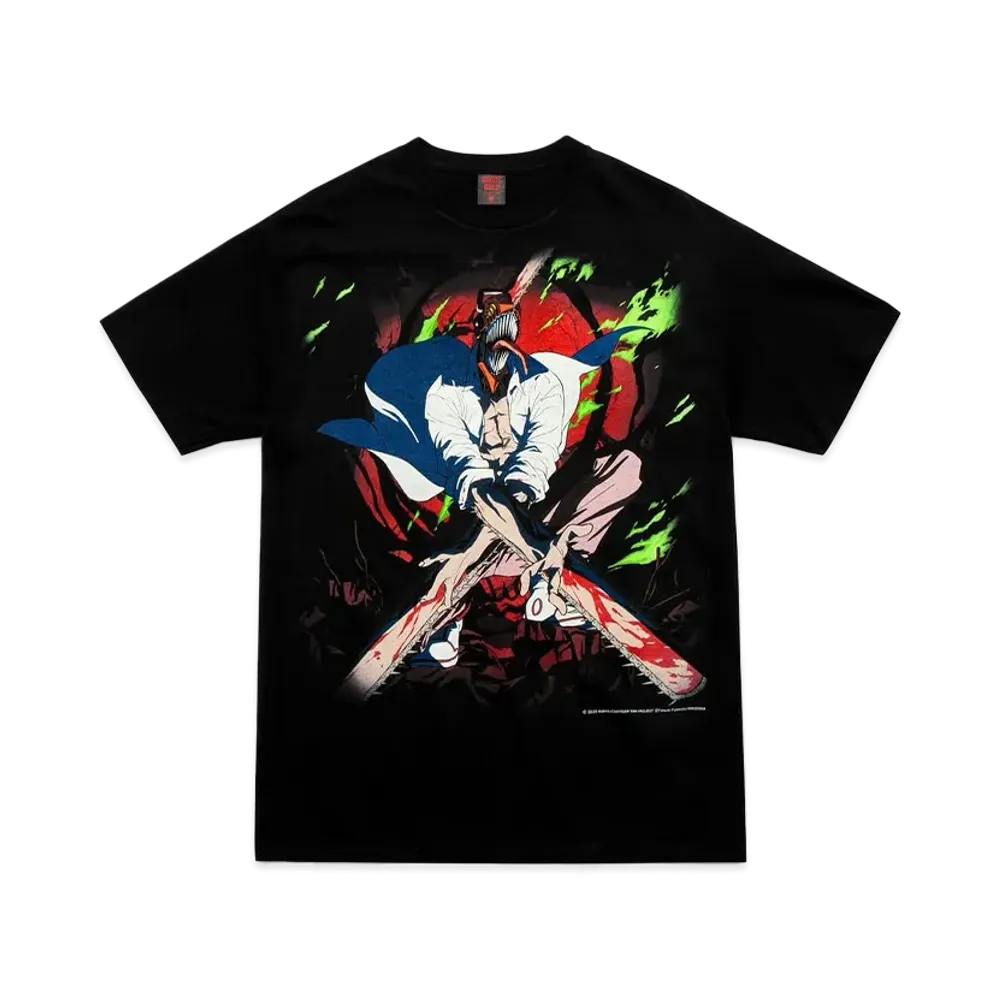 Geeks Rule x CHAINSAW MAN The Movie Reze Arc 15 Silkscreen Printing LS T Shirt vol.02 "Black"