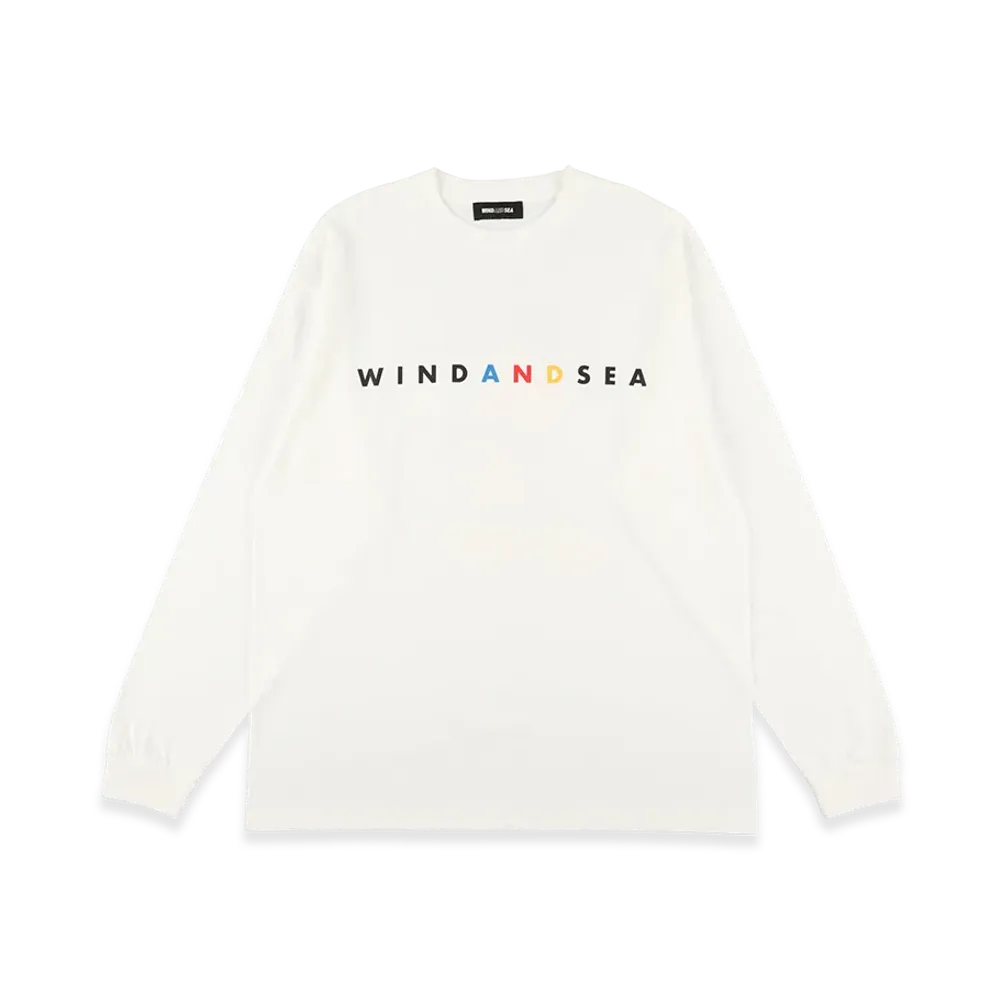 WIND AND SEA Mickey / L/S Tee "White"