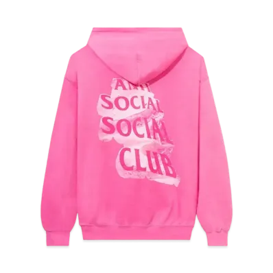 ANTI SOCIAL SOCIAL CLUB SS22 Heart As Rock Hoodie "Pink"