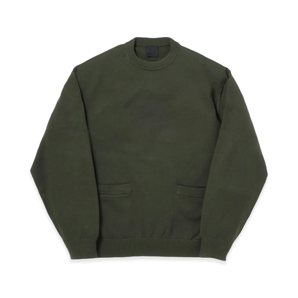 DAIWA PIER39 Tech Knit Crew L/S Brewed Protein "Dark Olive"