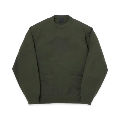 DAIWA PIER39 Tech Knit Crew L/S Brewed Protein "Dark Olive"