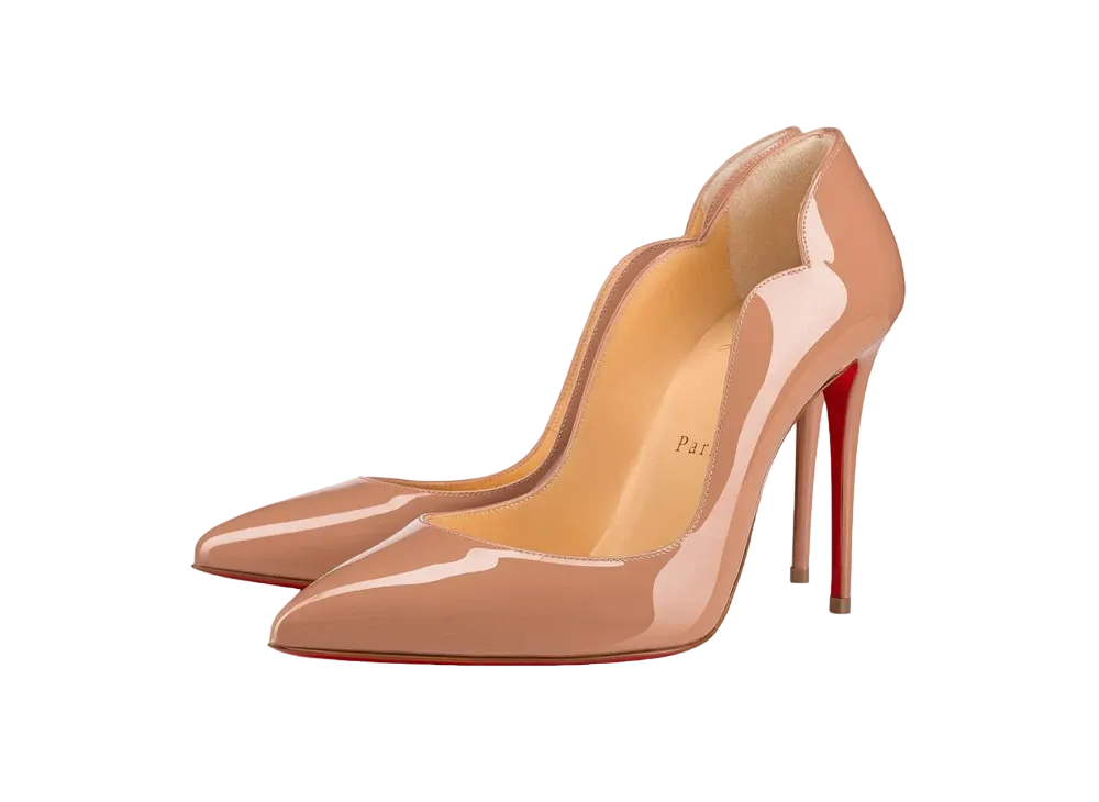 Christian Louboutin Hot Chick 100 mm "Nude"