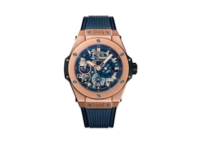 HUBLOT Big Bang Meca-10 King Gold Blue 45mm
