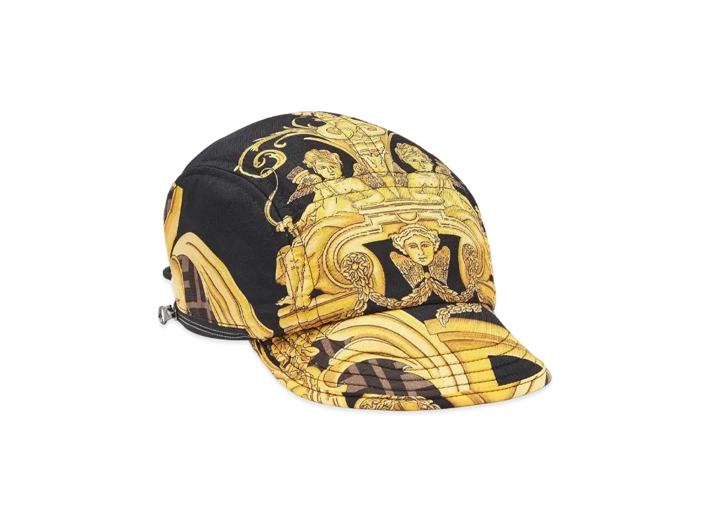 FENDI x Versace Fendace Multicolor Silk Baseball Cap "Multicolor"