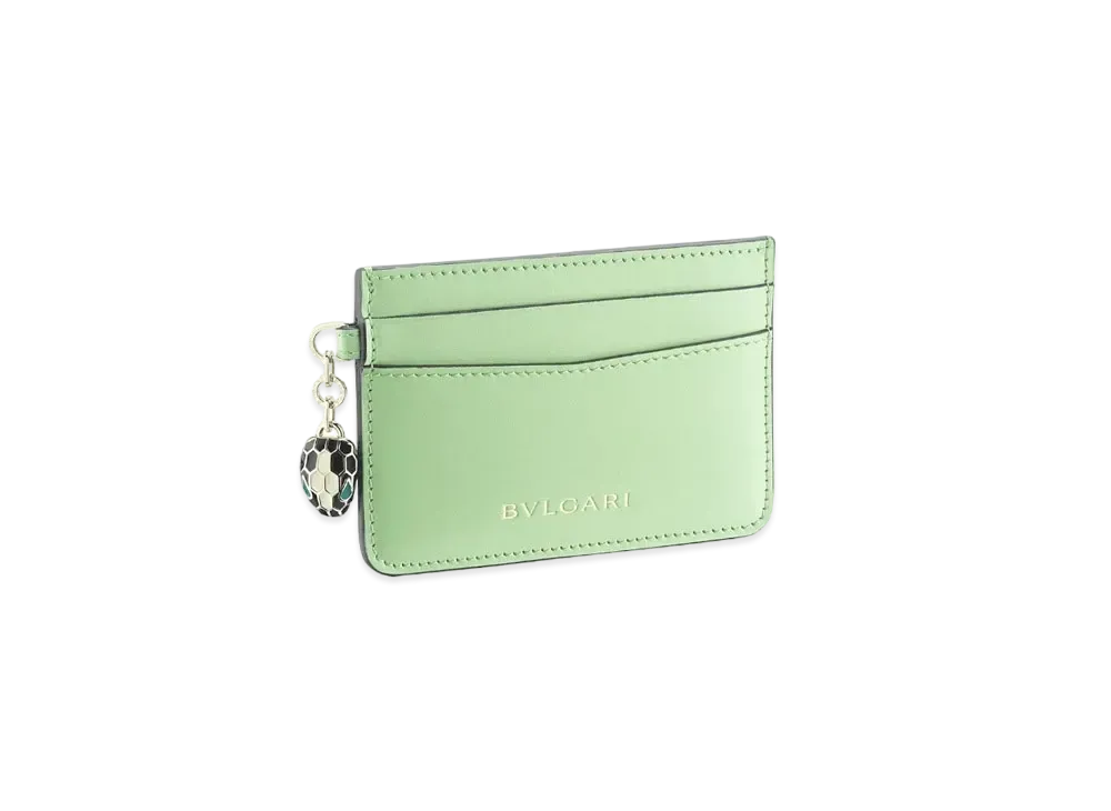BVLGARI Serpenti Forever Card Holder "Green"
